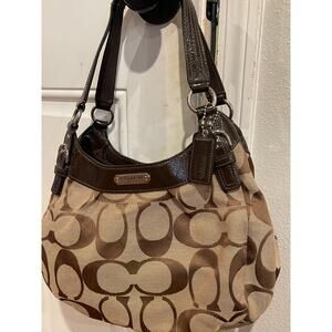 Coach Soho Hobo vintage canvas shoulder bag
